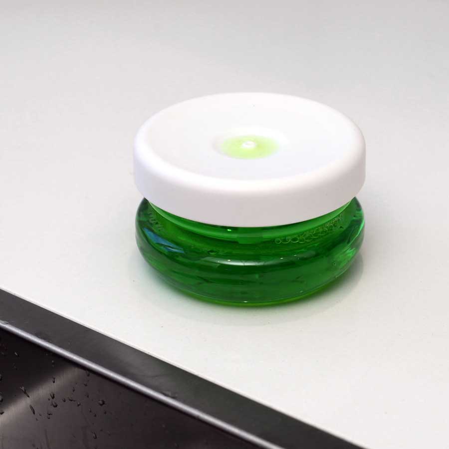 Miljövänlig Diskmedelspump Do-Dish™- Grafitgrå/Klar. 10x10x5 cm. PET/Plast - 5