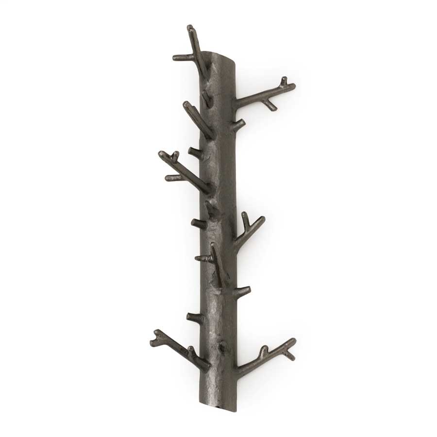 Hängare Branch Hanger Long - Antik svart. 31x12x5 cm. Gjutjärn - 1