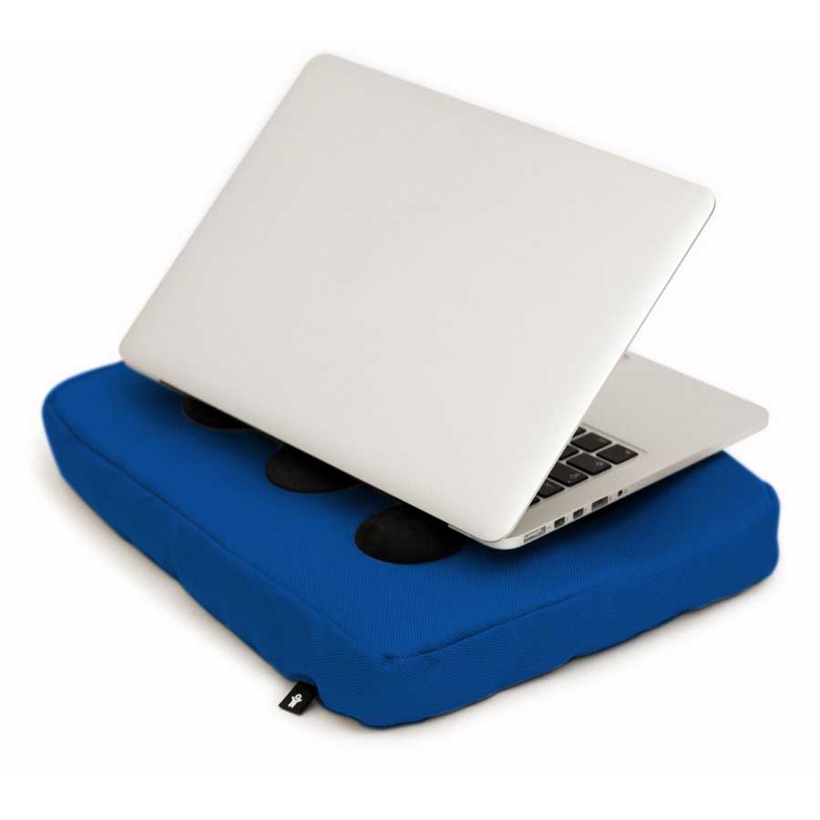 Surfpillow Hitech för laptop - Blå/Svart. 37x27x6 cm. Polyester/Silikon
