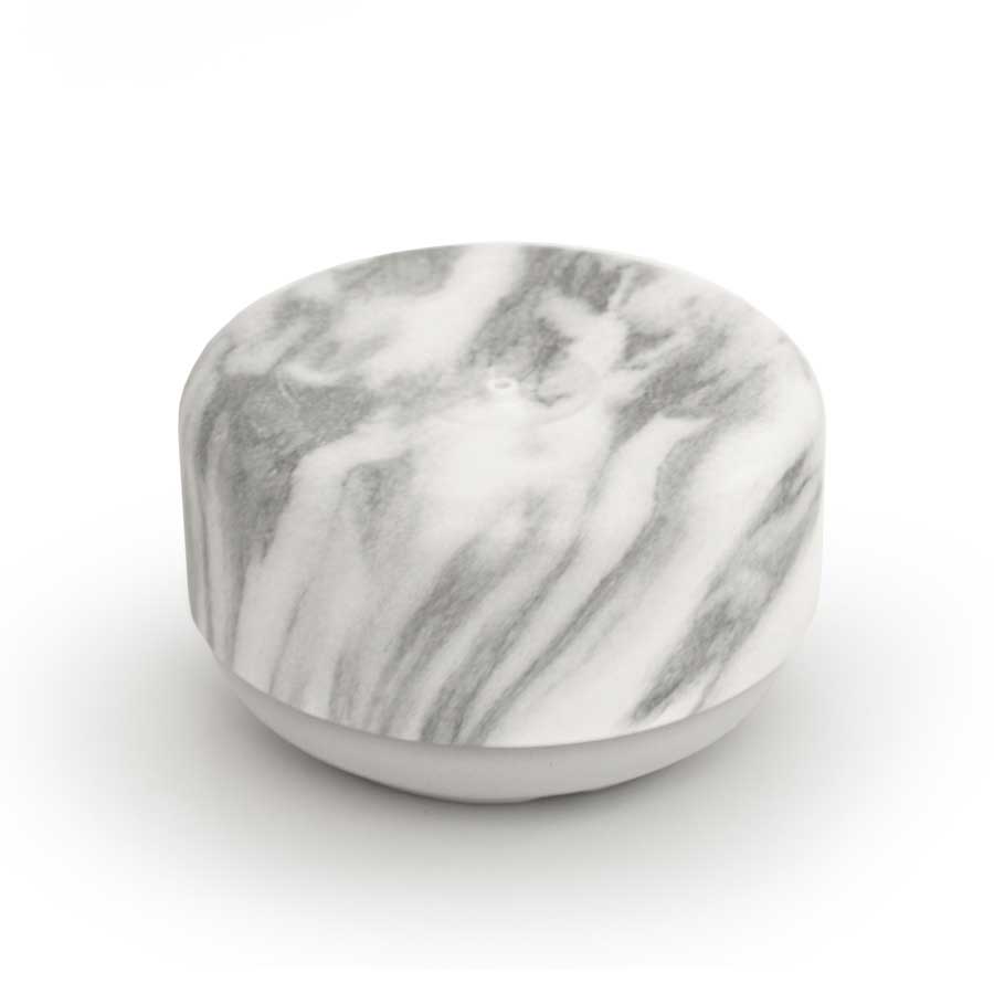 Miljövänlig Diskmedelspump Do-Dish™ - Ljus marmordekor/ Ljusgrå. ø11x6,5 cm. PET/Plast/Silikon - 3