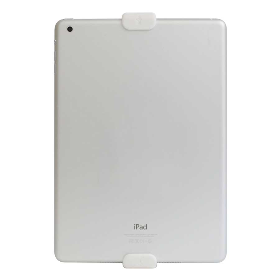 iPad-skärmskydd i köket. För iPad Air &amp; Air 2 Transparent. Vita fästen