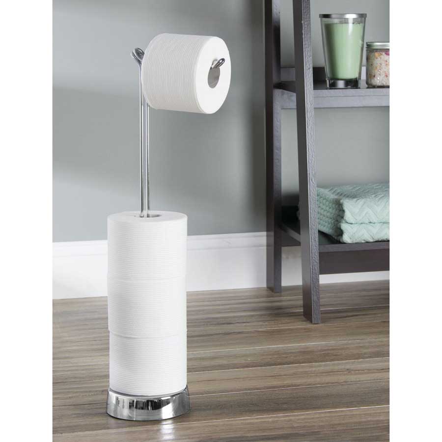 Toalettpappershållare Classico krom ø14,5cm hög 61,5cm - 1